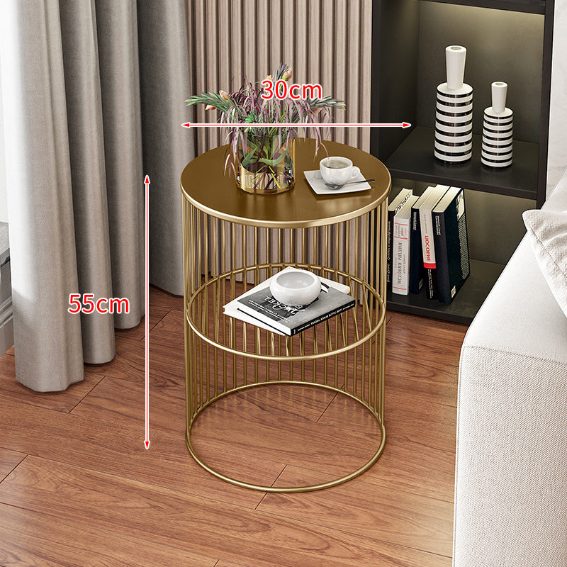 Mini Wrought Iron Coffee Rack Table