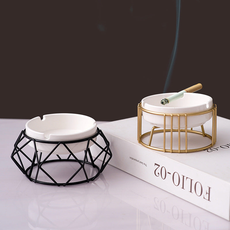 Geometric Nordic Living Ashtray Ornaments