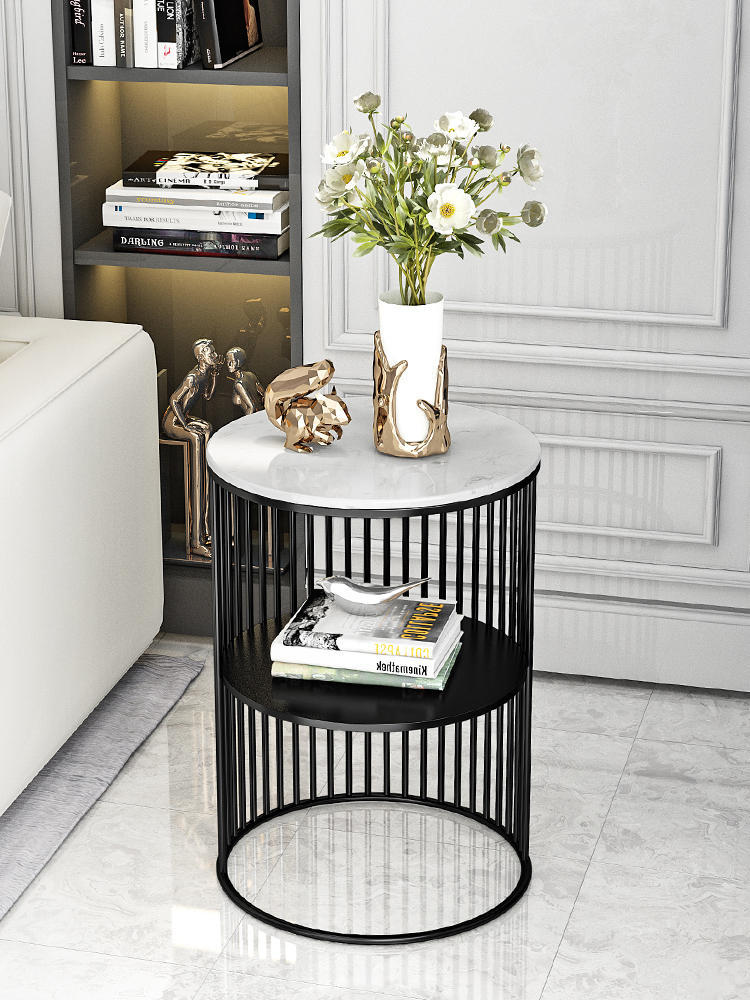 Mini Wrought Iron Coffee Rack Table