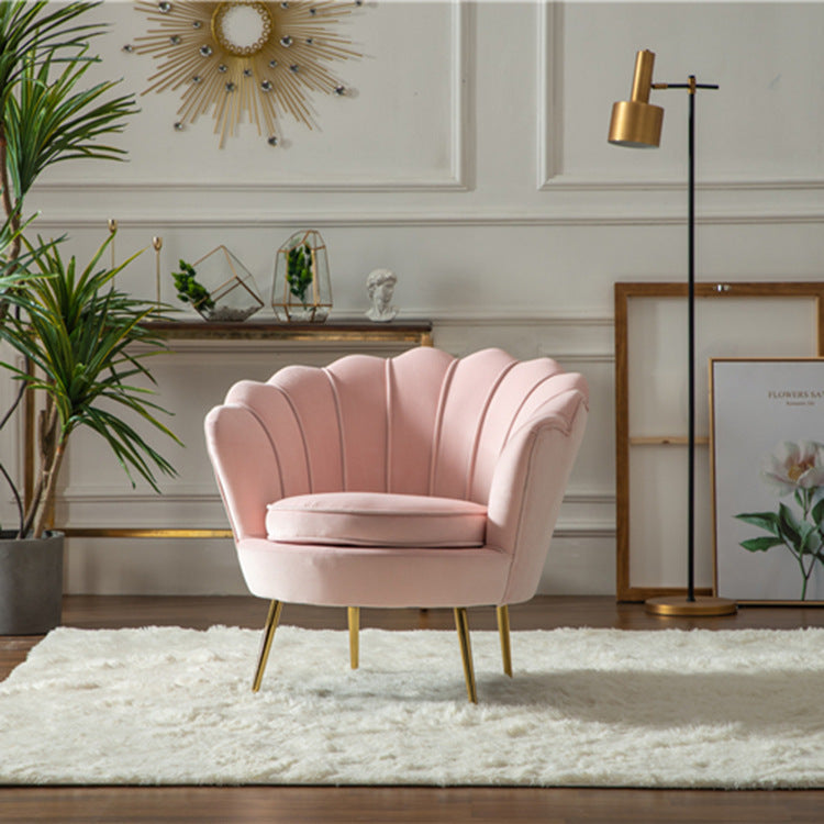 Nordic Single Lazy Shell Sofa Chair