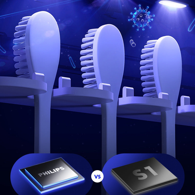 Wall-mounted UV Smart Toothbrush Sterilizer