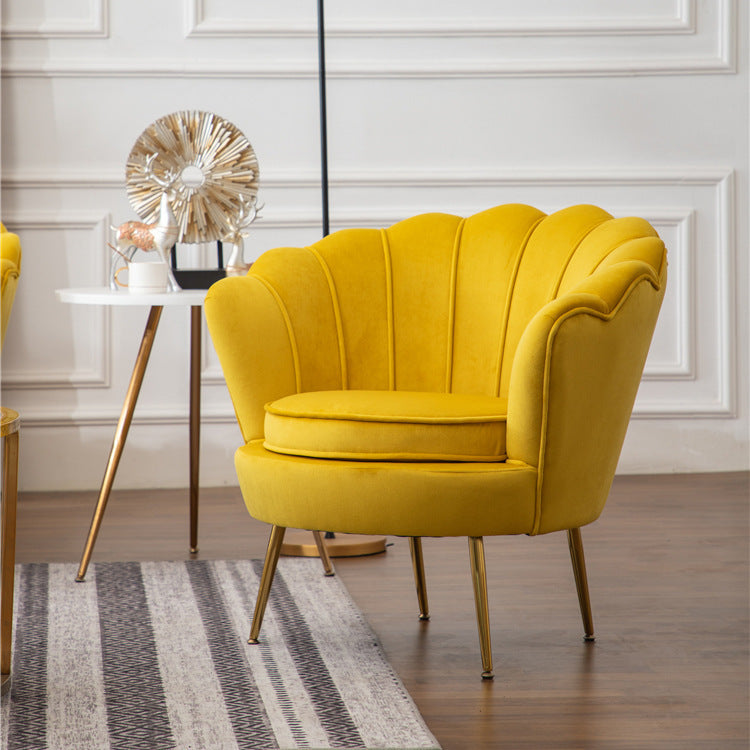 Nordic Single Lazy Shell Sofa Chair