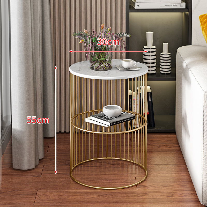 Mini Wrought Iron Coffee Rack Table
