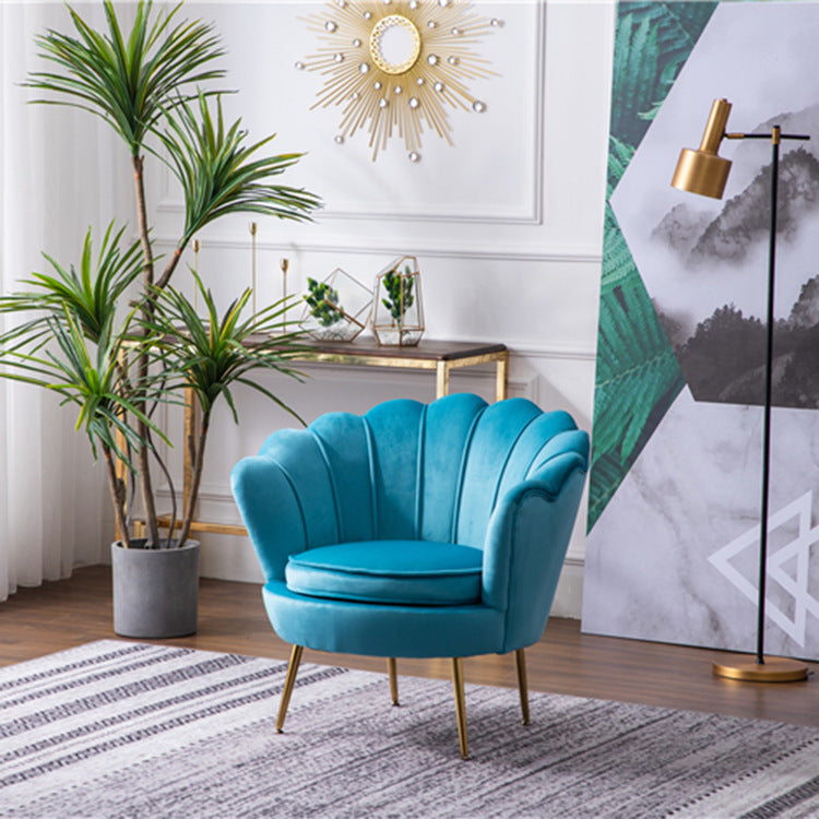Nordic Single Lazy Shell Sofa Chair