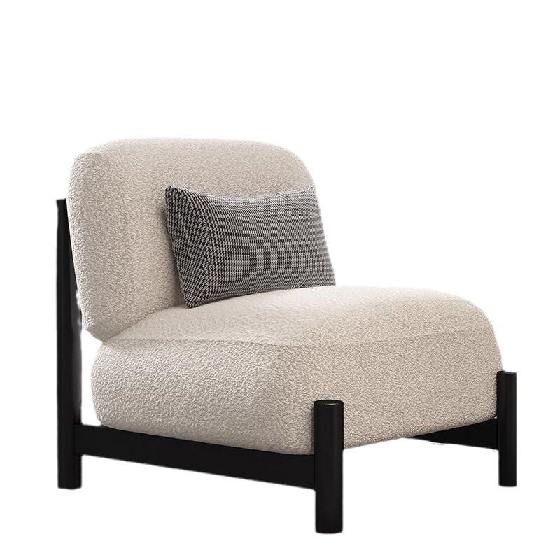 Lambswool Leisure Sofa Fabric Chair