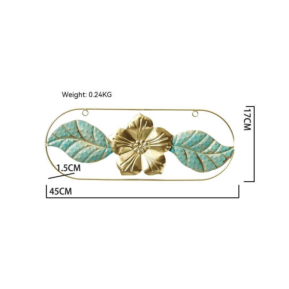 Flower with Leaves Wall Hanging Ornaments - U’rGstore