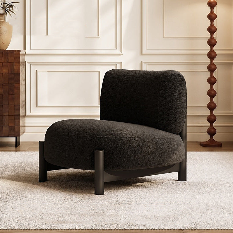 Lambswool Leisure Sofa Fabric Chair