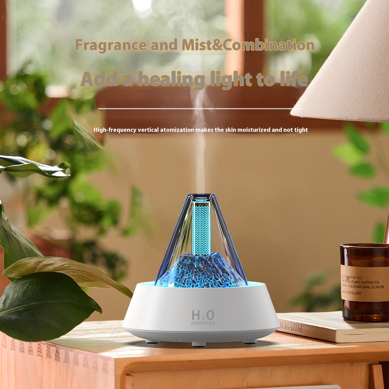 Mini Volcano Aromatherapy Humidifier