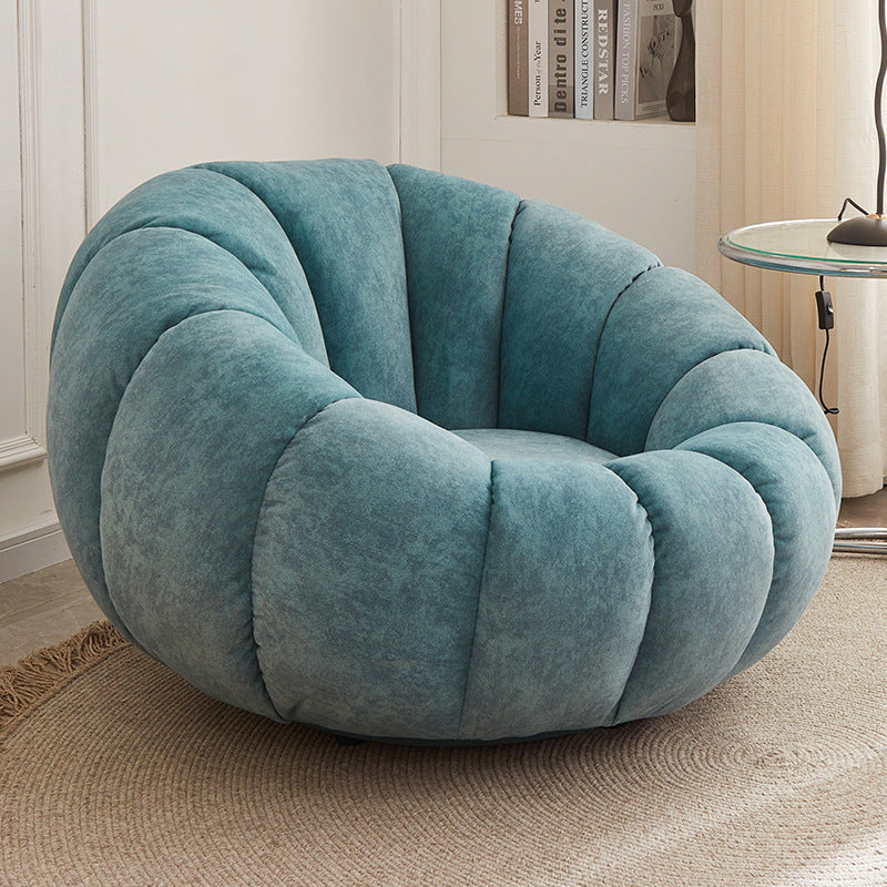 Casual Pumpkin Tatami Single Sofa Chair