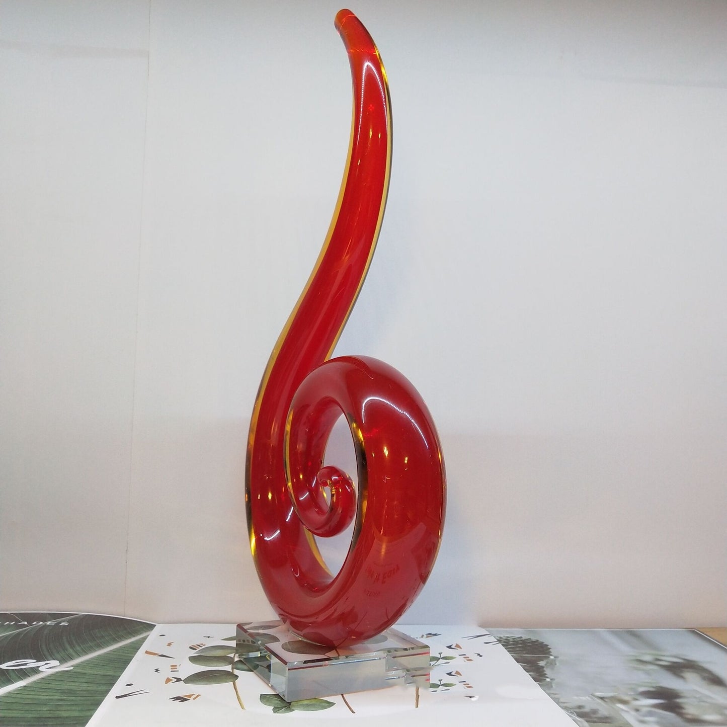 Modern Minimalist Glass Abstract Ornaments - U’rGstore