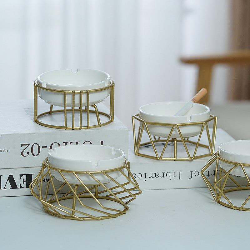 Geometric Nordic Living Ashtray Ornaments