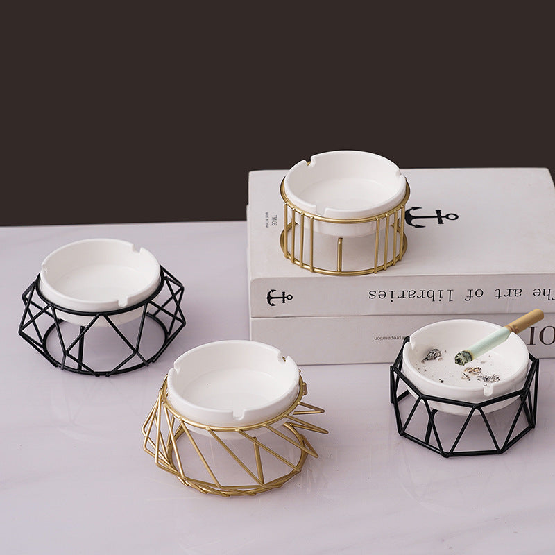 Geometric Nordic Living Ashtray Ornaments