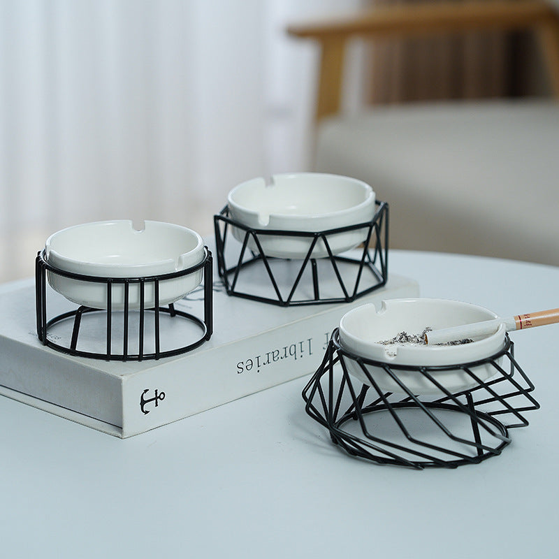 Geometric Nordic Living Ashtray Ornaments