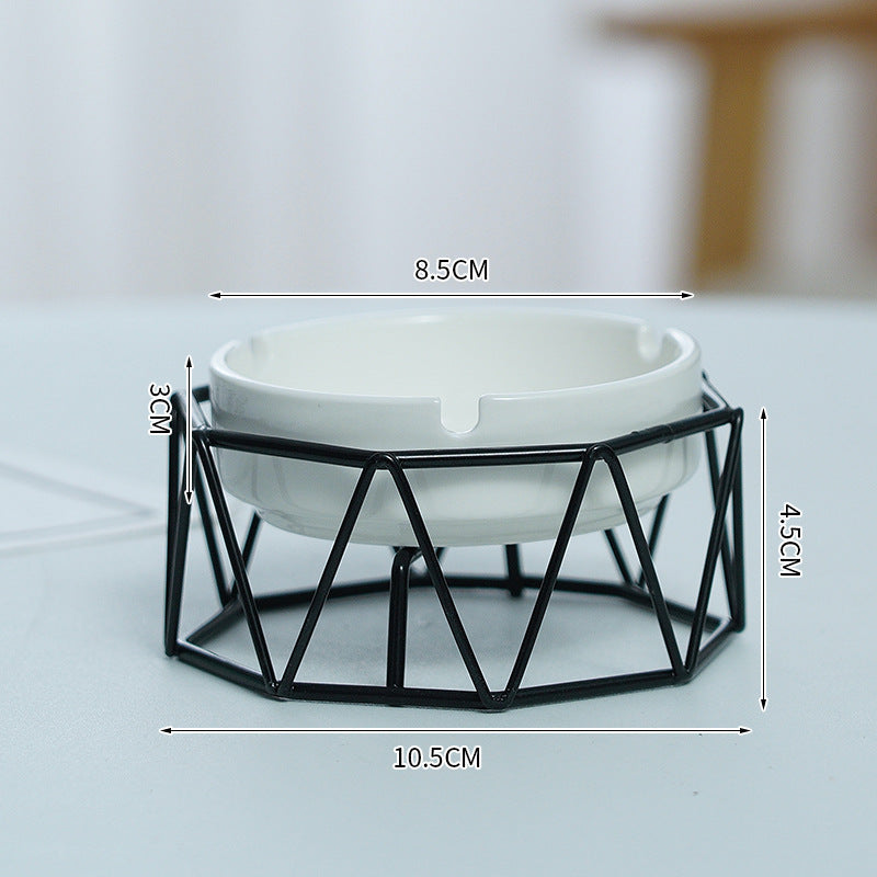 Geometric Nordic Living Ashtray Ornaments
