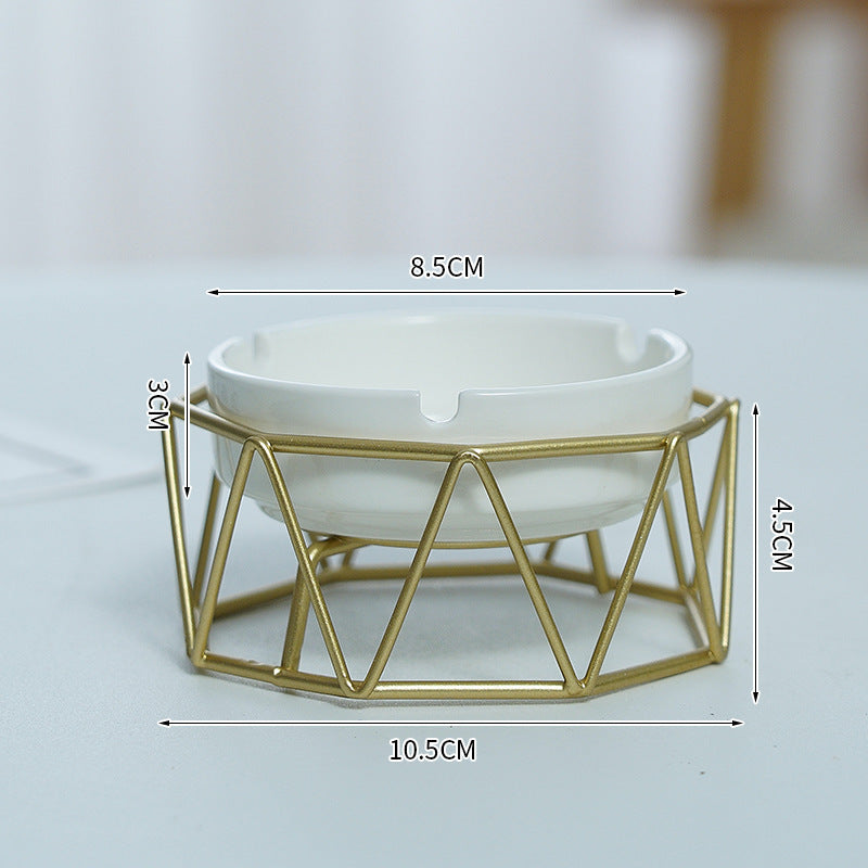 Geometric Nordic Living Ashtray Ornaments