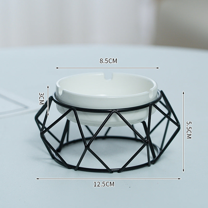 Geometric Nordic Living Ashtray Ornaments