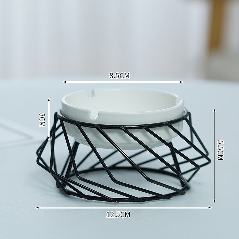 Geometric Nordic Living Ashtray Ornaments