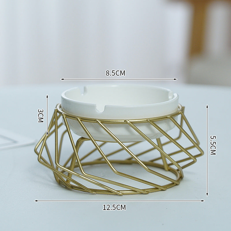 Geometric Nordic Living Ashtray Ornaments