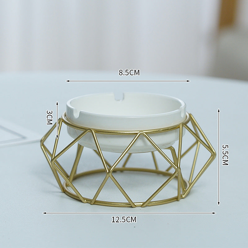 Geometric Nordic Living Ashtray Ornaments