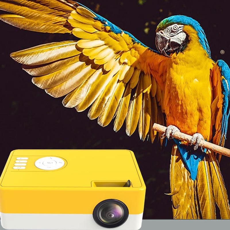 Smart HD Resolution Screenless Projector