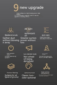 Household Mini Automatic Robot Vacuum Cleaner