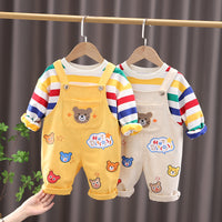 Cute Bear Printed Jumpsuit for Toddlers