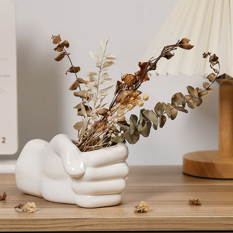 Simple Ceramic Flower Arrangements Vases