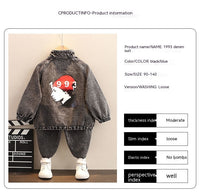 Casual Denimly Jacket And Pants For Boy