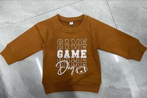 Long Sleeve Alphabet Print Sweatshirt