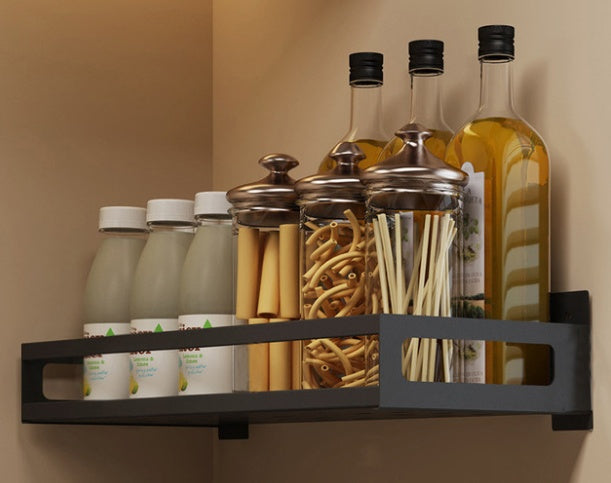 Black Dish Drain Kitchen Organizer Rack