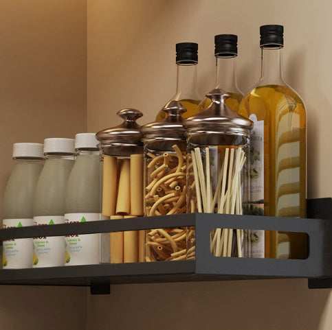 Black Dish Drain Kitchen Organizer Rack