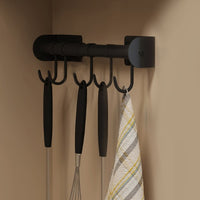 Black Dish Drain Kitchen Organizer Rack