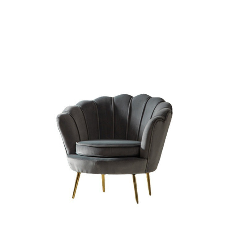 Nordic Single Lazy Shell Sofa Chair - U’rGstore