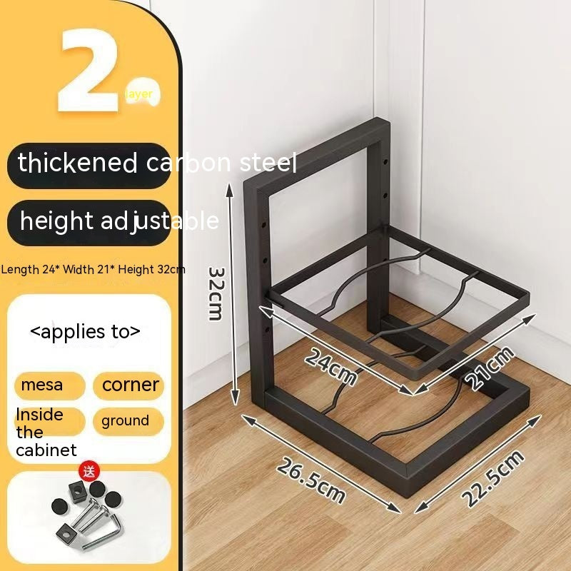 Multi-layer Shelf Layered Kitchen Storage Corner - U’rGstore