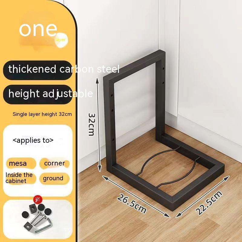 Multi-layer Shelf Layered Kitchen Storage Corner - U’rGstore