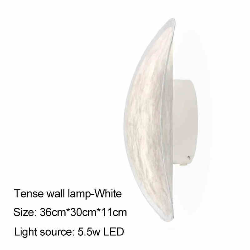 Silk Wall Lamp Potato Chips Lamp Living Room Bedroom Bedside Lamp