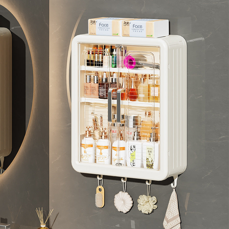 Wall-mounted Cosmetics Storage Cabinet