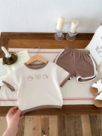 2-Pcs Summer Waffle Bear Set