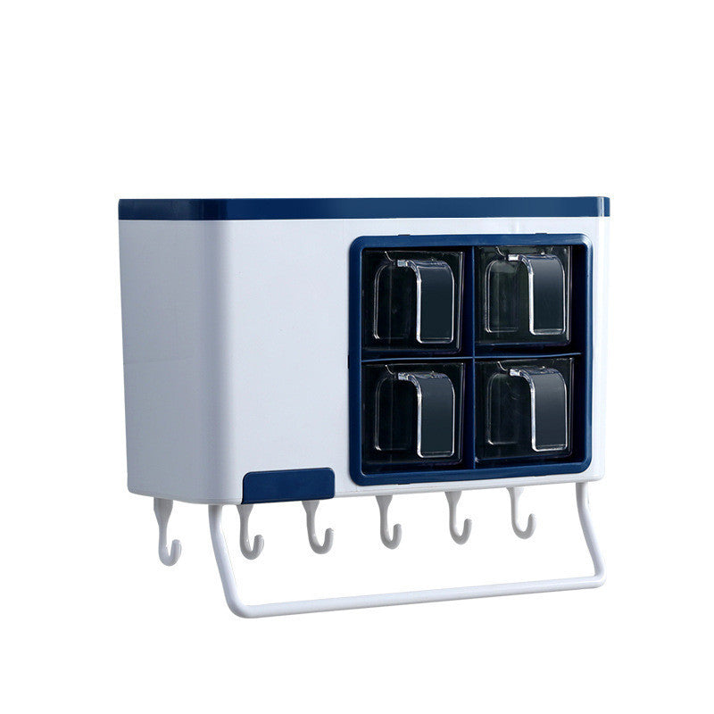 Punch-Free Kitchen Storage Shelf Rack