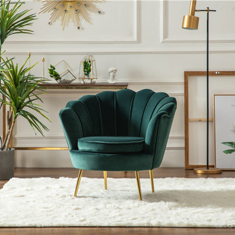 Nordic Single Lazy Shell Sofa Chair - U’rGstore