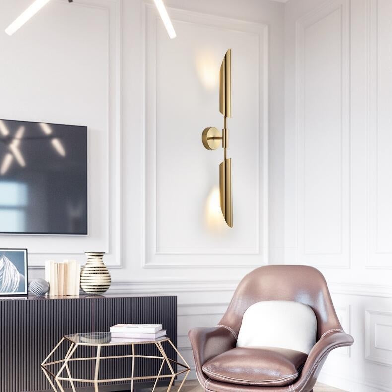 Nordic Modern Gold Wall Lamp