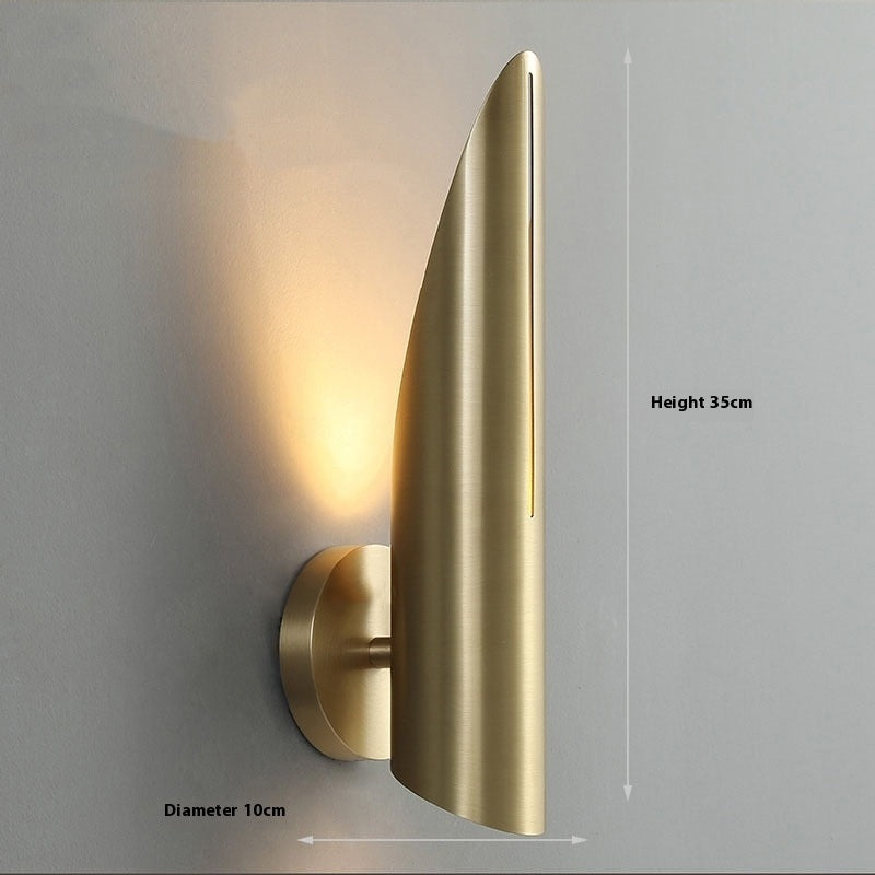 Nordic Modern Gold Wall Lamp
