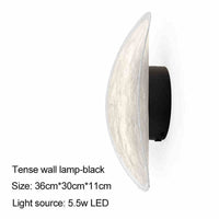 Silk Wall Lamp Potato Chips Lamp Living Room Bedroom Bedside Lamp