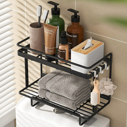 Étagère de salle de bain murale sans perçage