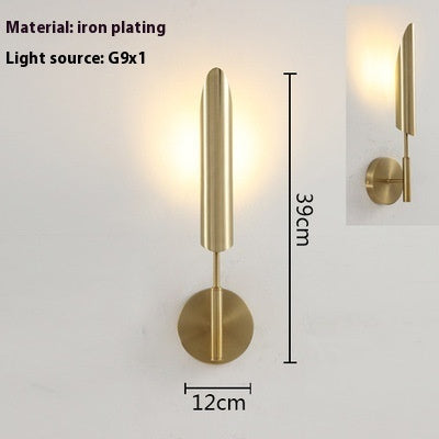 Nordic Modern Gold Wall Lamp
