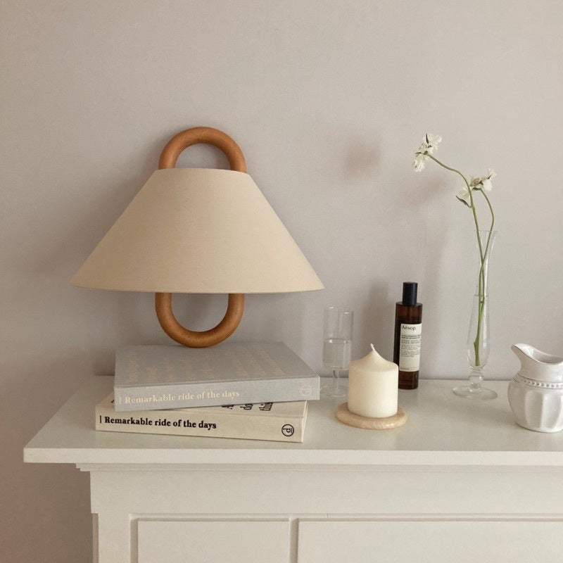 Beech Solid Wood Wall Sconce Lamp