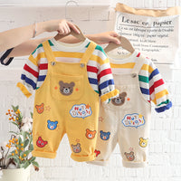 Cute Bear Printed Jumpsuit for Toddlers