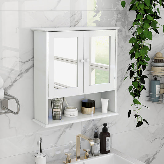 Armoire murale de salle de bain avec miroir