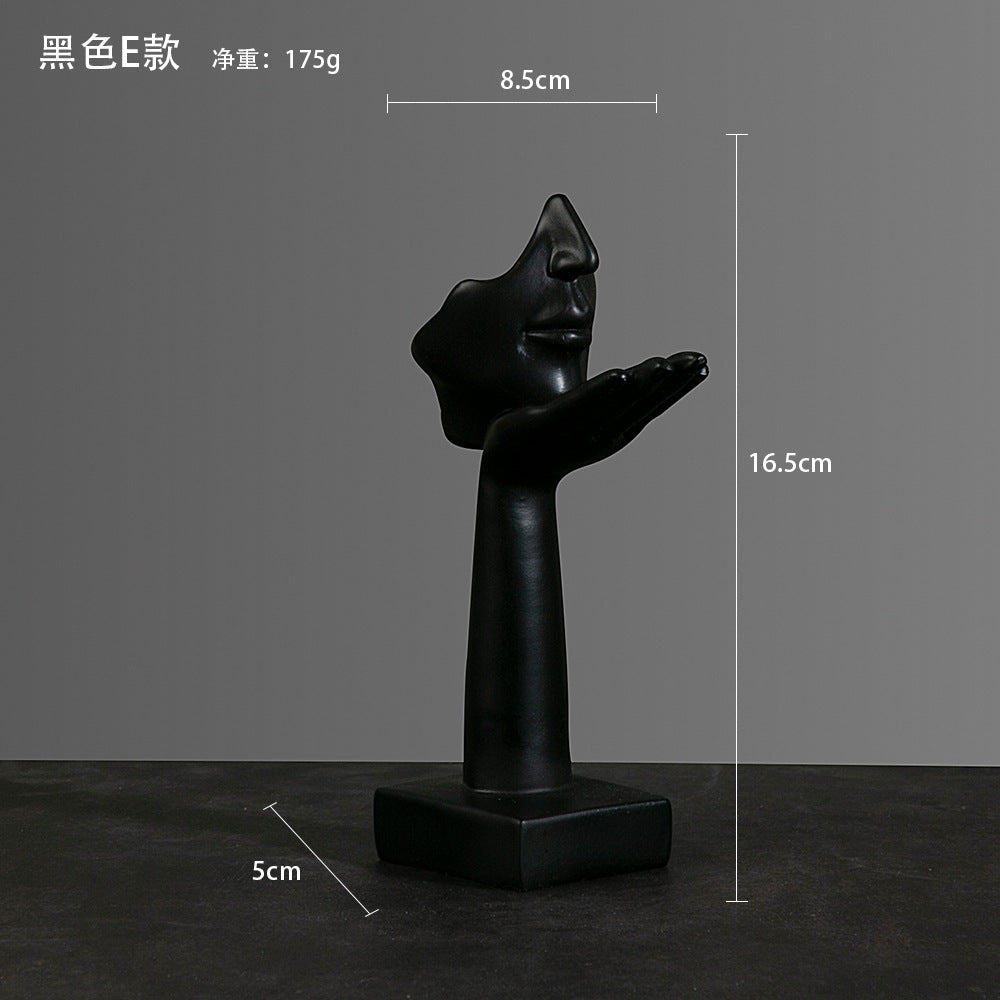 Simple Handicraft Abstract Figuirines Sculpture