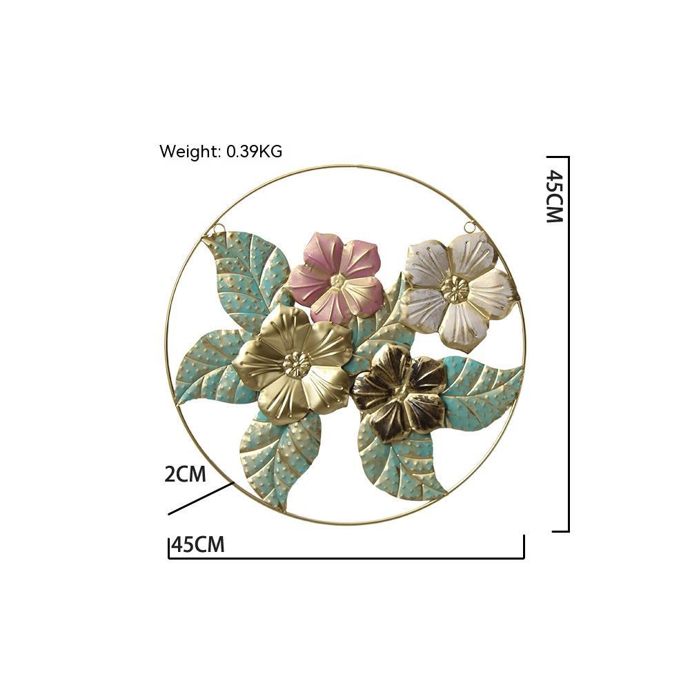 Flower with Leaves Wall Hanging Ornaments